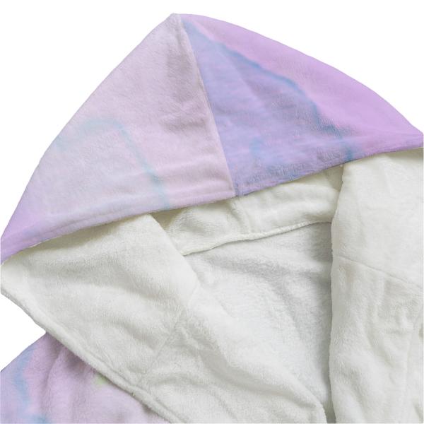 Bunter Bademantel Aussie Flanell – flauschig & farbenfroh, Größen S–2XL